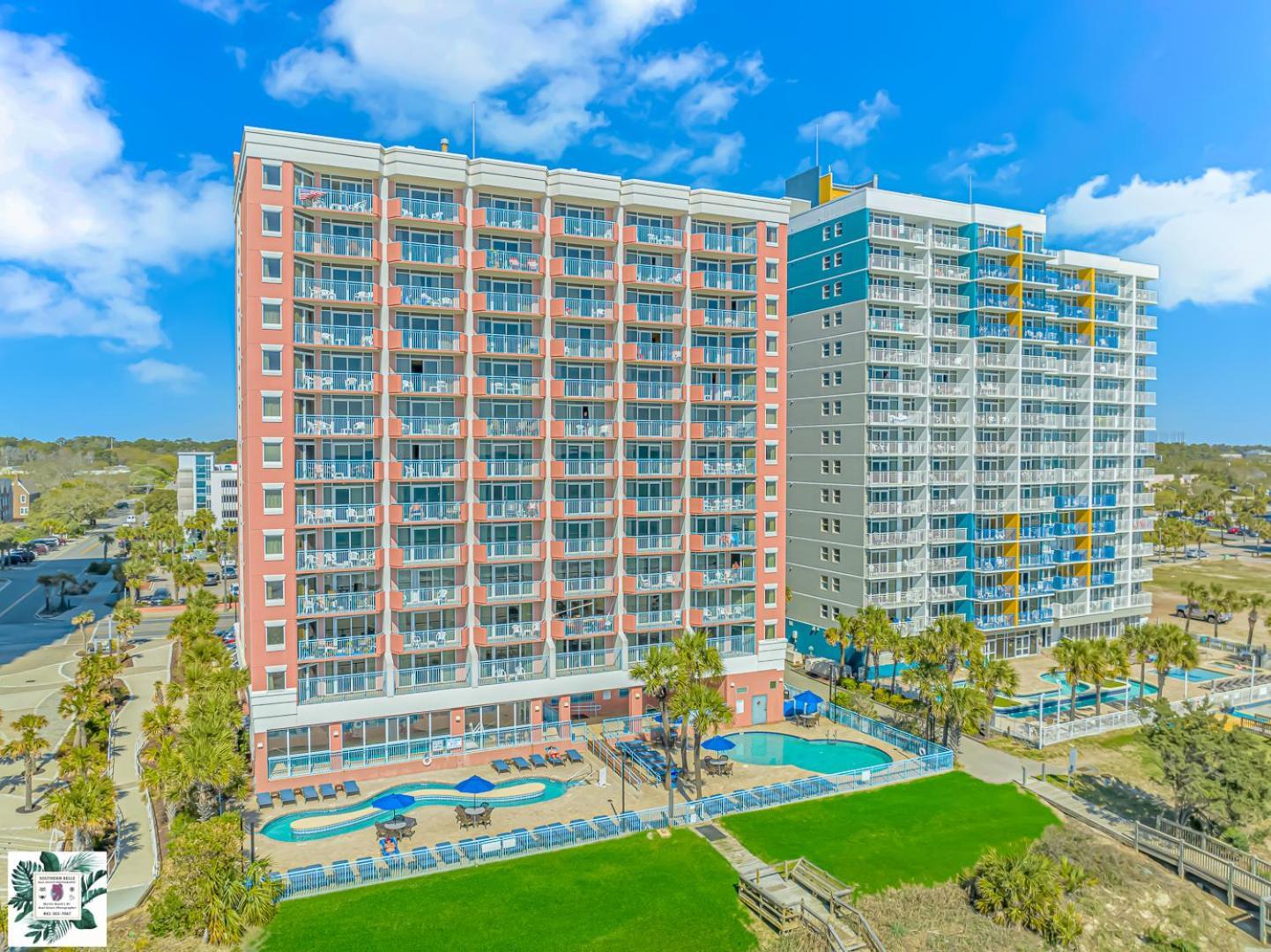 Immaculate! Beautifully Renovated Oceanfront 1 Bedroom Suite - Sleeps 6! - Roxanne Towers Unit 804 默特尔比奇 外观 照片