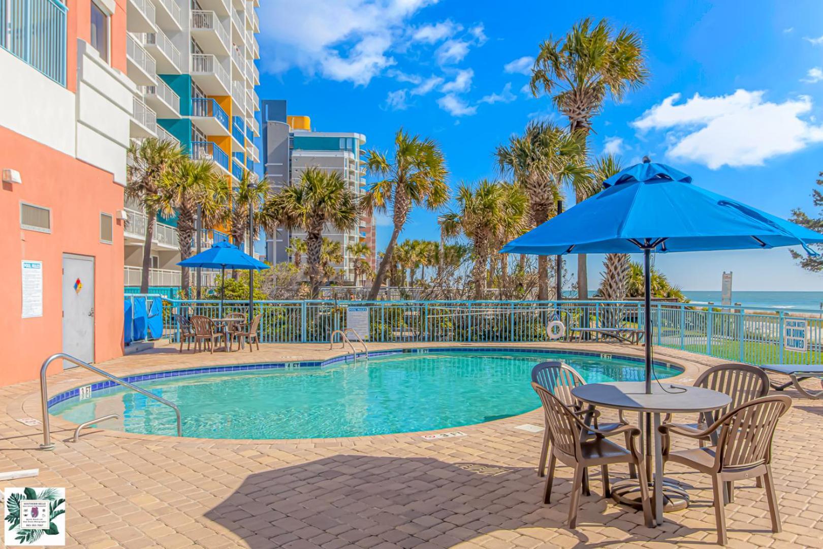 Immaculate! Beautifully Renovated Oceanfront 1 Bedroom Suite - Sleeps 6! - Roxanne Towers Unit 804 默特尔比奇 外观 照片