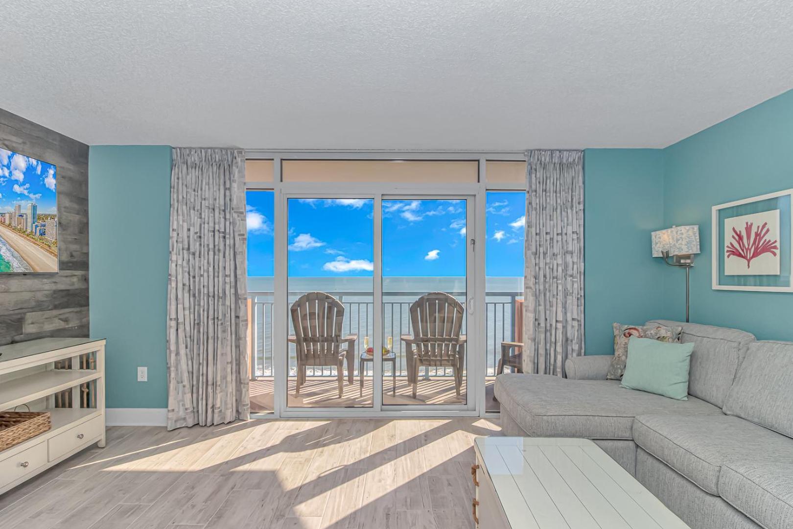 Immaculate! Beautifully Renovated Oceanfront 1 Bedroom Suite - Sleeps 6! - Roxanne Towers Unit 804 默特尔比奇 外观 照片