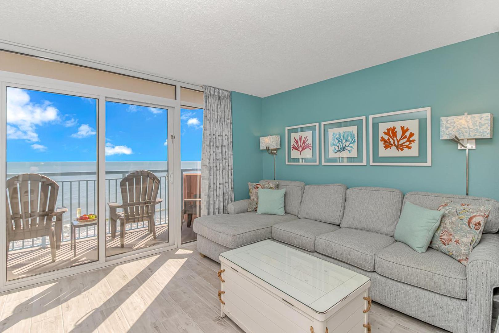 Immaculate! Beautifully Renovated Oceanfront 1 Bedroom Suite - Sleeps 6! - Roxanne Towers Unit 804 默特尔比奇 外观 照片
