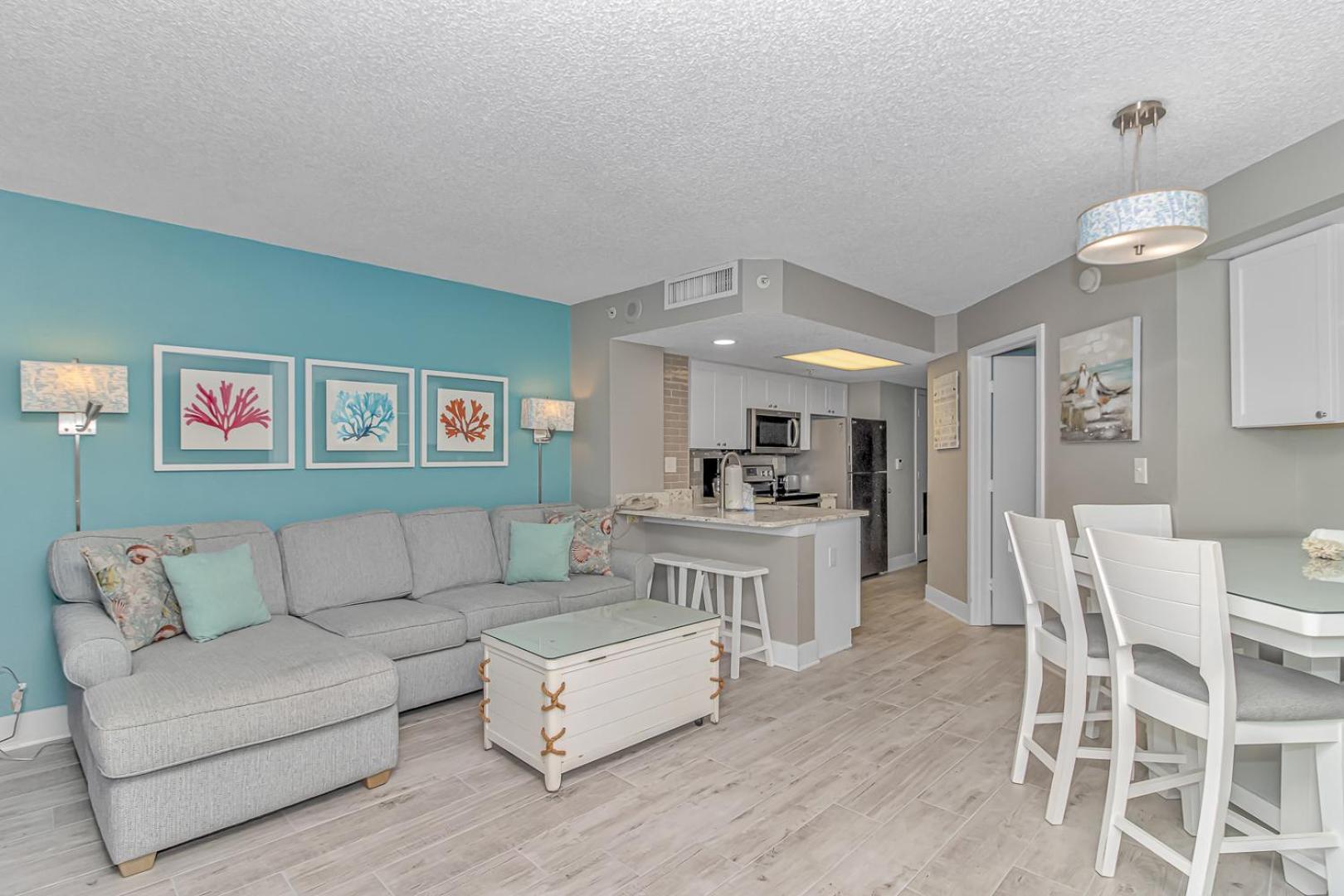 Immaculate! Beautifully Renovated Oceanfront 1 Bedroom Suite - Sleeps 6! - Roxanne Towers Unit 804 默特尔比奇 外观 照片