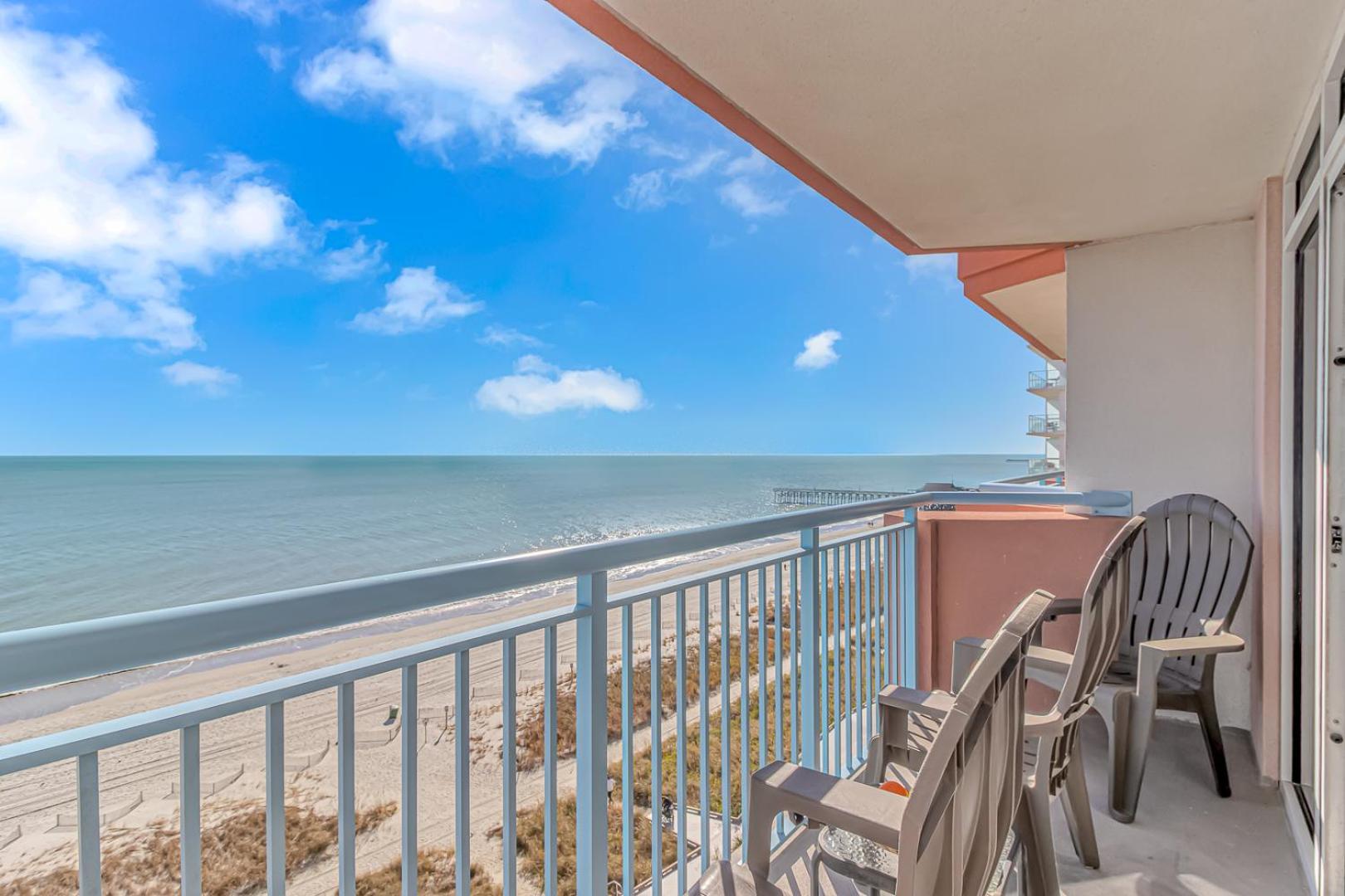 Immaculate! Beautifully Renovated Oceanfront 1 Bedroom Suite - Sleeps 6! - Roxanne Towers Unit 804 默特尔比奇 外观 照片
